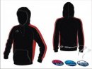 X Tec Style Unisex Black Red White Hooded Sweatshirt