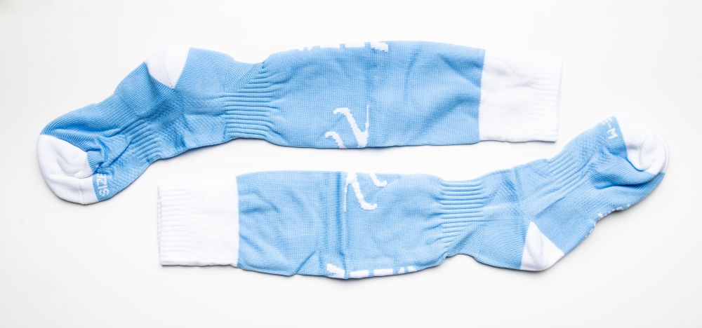 Tempest Socks Sky Blue/White