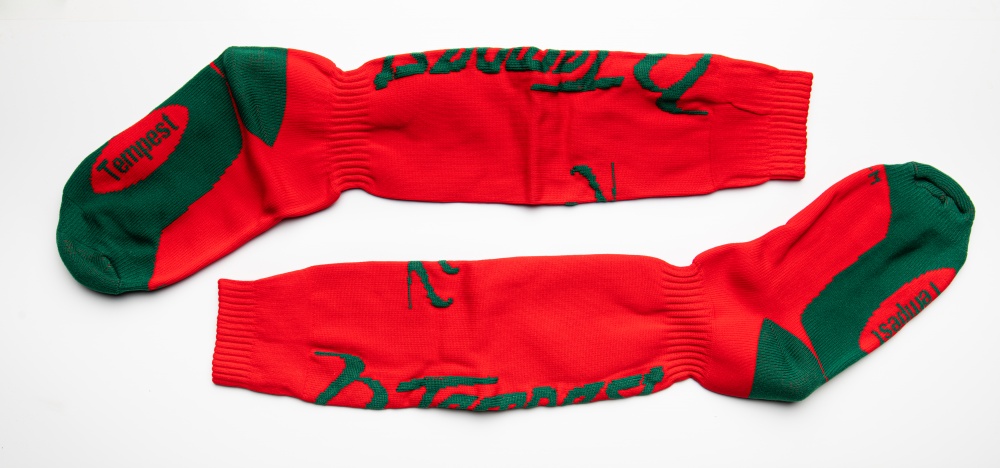 Tempest Socks Red/Green