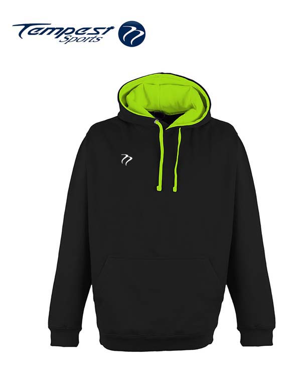 electric green hoodie