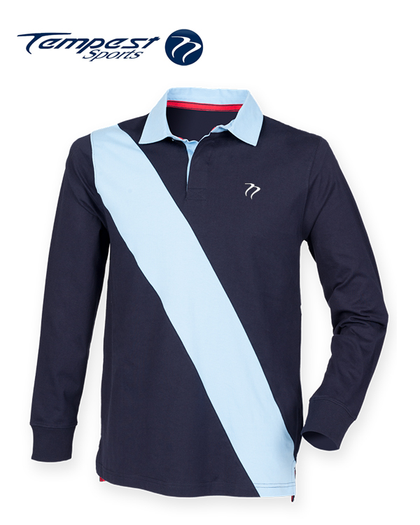 Tempest Leisure Navy Sky Stripe Rugby Shirt Com Tempest Leisure Navy Sky Stripe Rugby Shirt