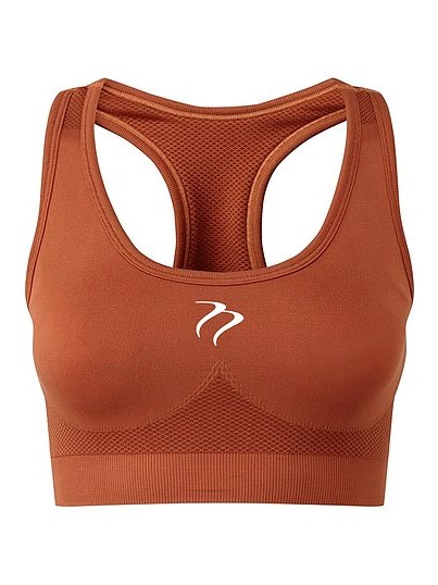 Tempest seamless '3D fit' multi-sport sculpt solid colour bra