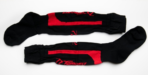 Tempest Socks Black/Red