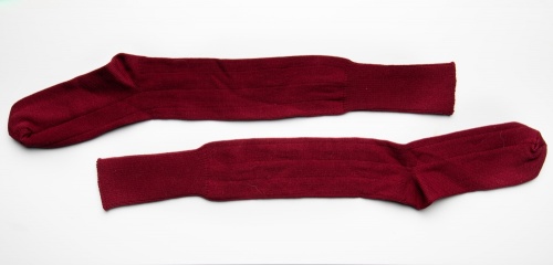 Tempest Socks Maroon